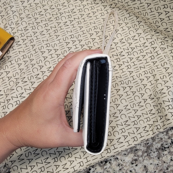 COPY - NWT BOUTIQUE wristlet/Wallet Color: Bone/Off-white - Picture 2 of 13